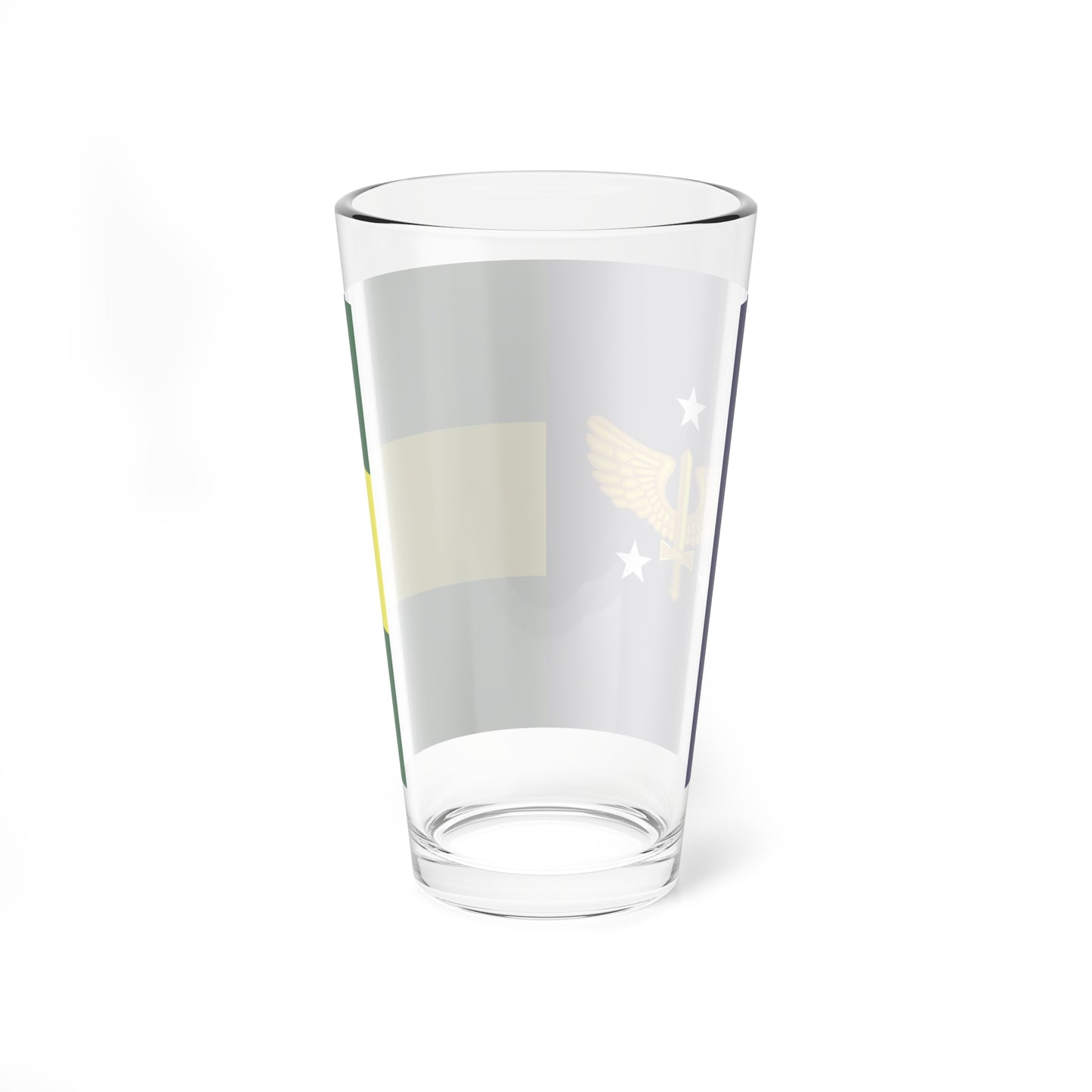 Rank flag of Major-brigadeiro of Brazilian Air Force (Brazil) Pint Glass 16oz