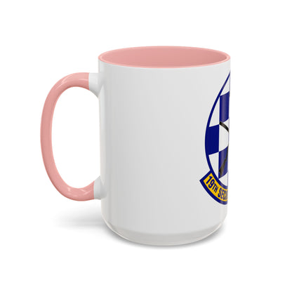 19 Security Forces Squadron AMC (U.S. Air Force) Accent Coffee Mug