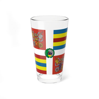 Guardia Svizzera Bandiera (Vatican City) Pint Glass 16oz
