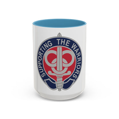 3 Personnel Command 2 (U.S. Army) Accent Coffee Mug
