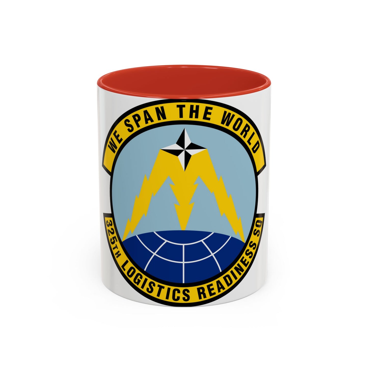 325 Logistics Readiness Squadron ACC (U.S. Air Force) Accent Coffee Mug