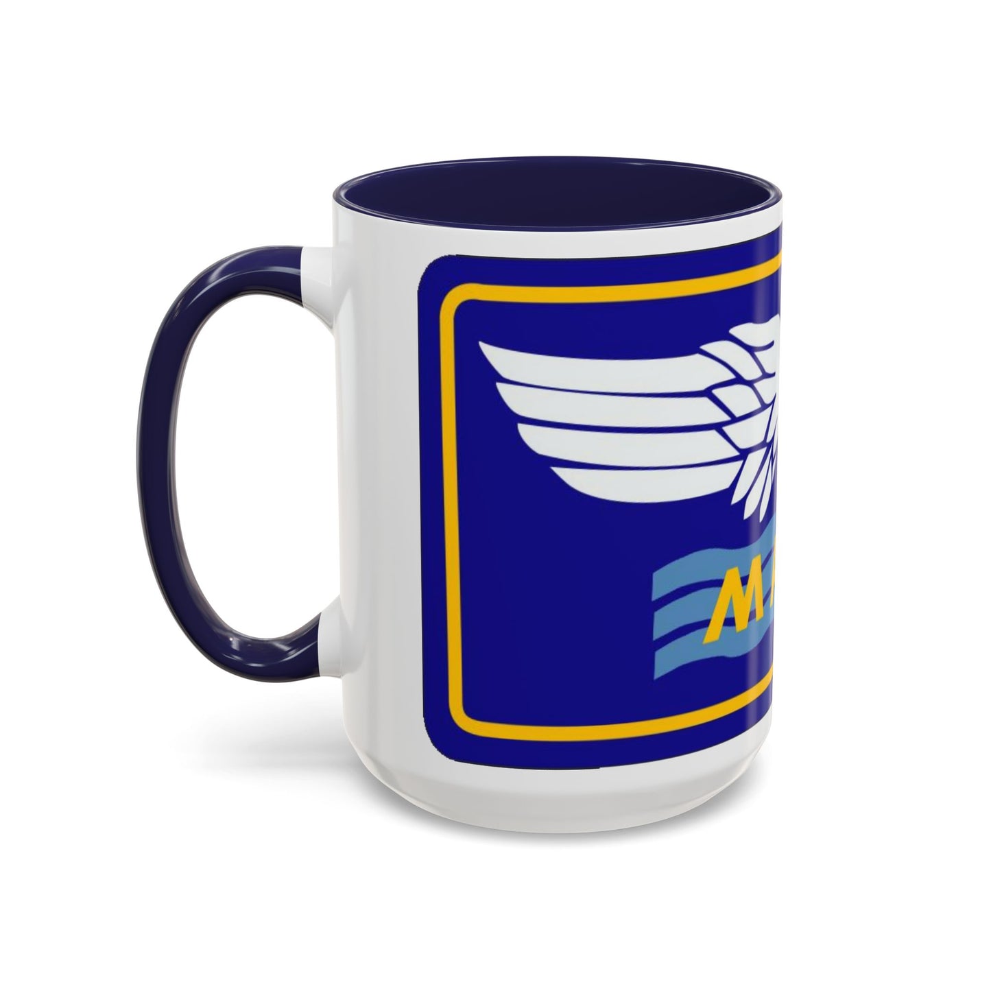 Tasse à café avec accents des forces aériennes alliées méditerranéennes (armée américaine)