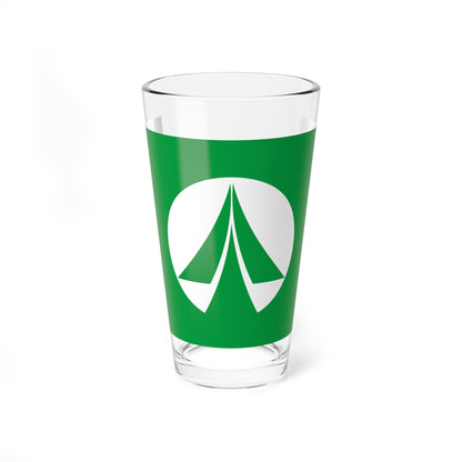Flag of Oguni Kumamoto (Japan) Pint Glass 16oz