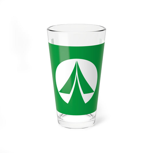 Flag of Oguni Kumamoto (Japan) Pint Glass 16oz