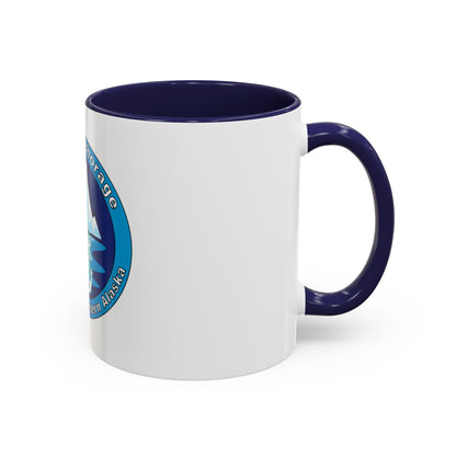 USCG Sector Anchorage (U.S. Coast Guard) Accent Coffee Mug