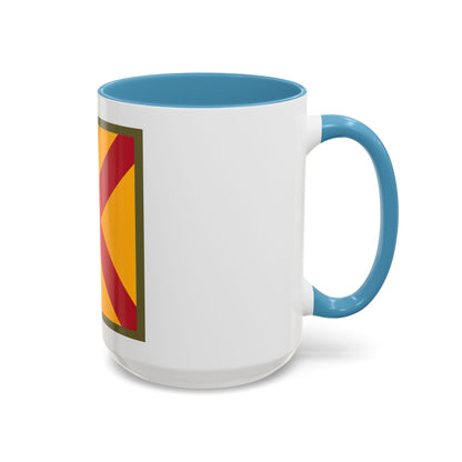 US 63rd Cavalry Division (U.S. Army) Accent Coffee Mug