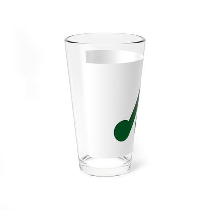 Flag of Kazamaura Aomori (Japan) Pint Glass 16oz