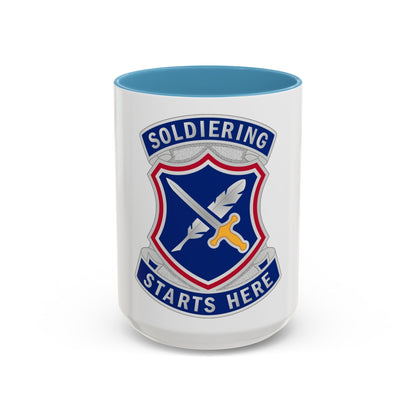 95th Adjutant General Battalion (U.S. Army) Accent Coffee Mug