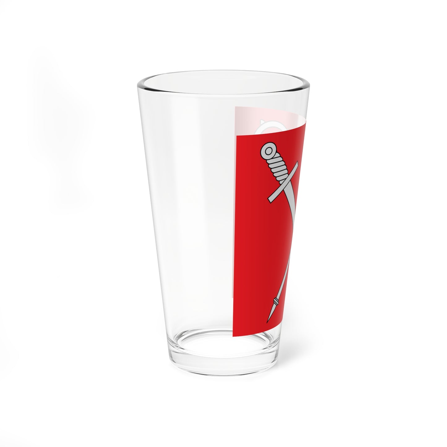Flag of Diocese of Sion (Switzerland) Pint Glass 16oz