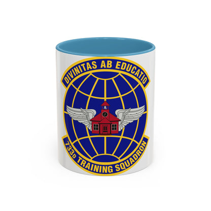 733 Training Squadron AFRC (U.S. Air Force) Accent Coffee Mug