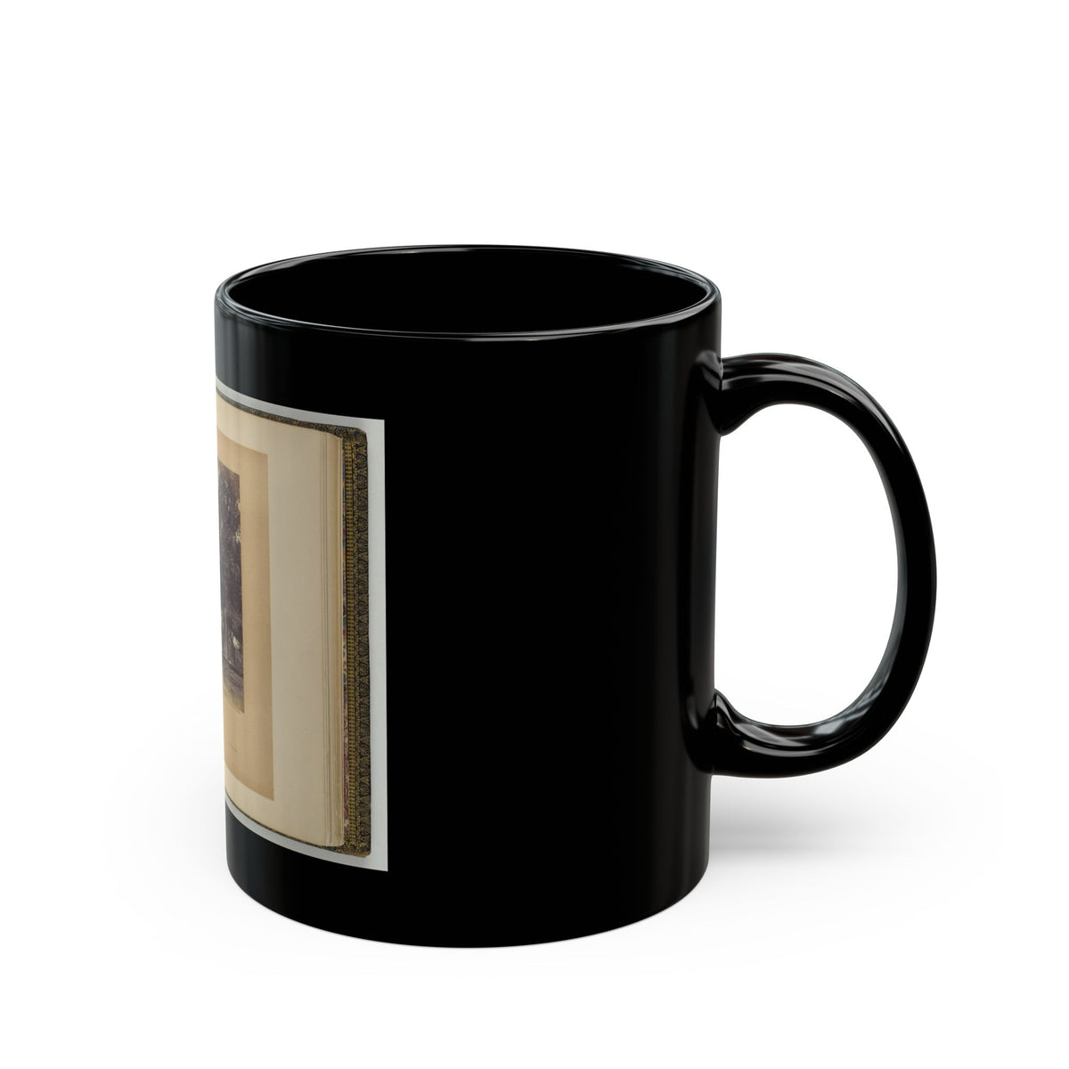 Aiken House On Weldon Railroad, Virginia (U.S. Civil War) Black Coffee Mug