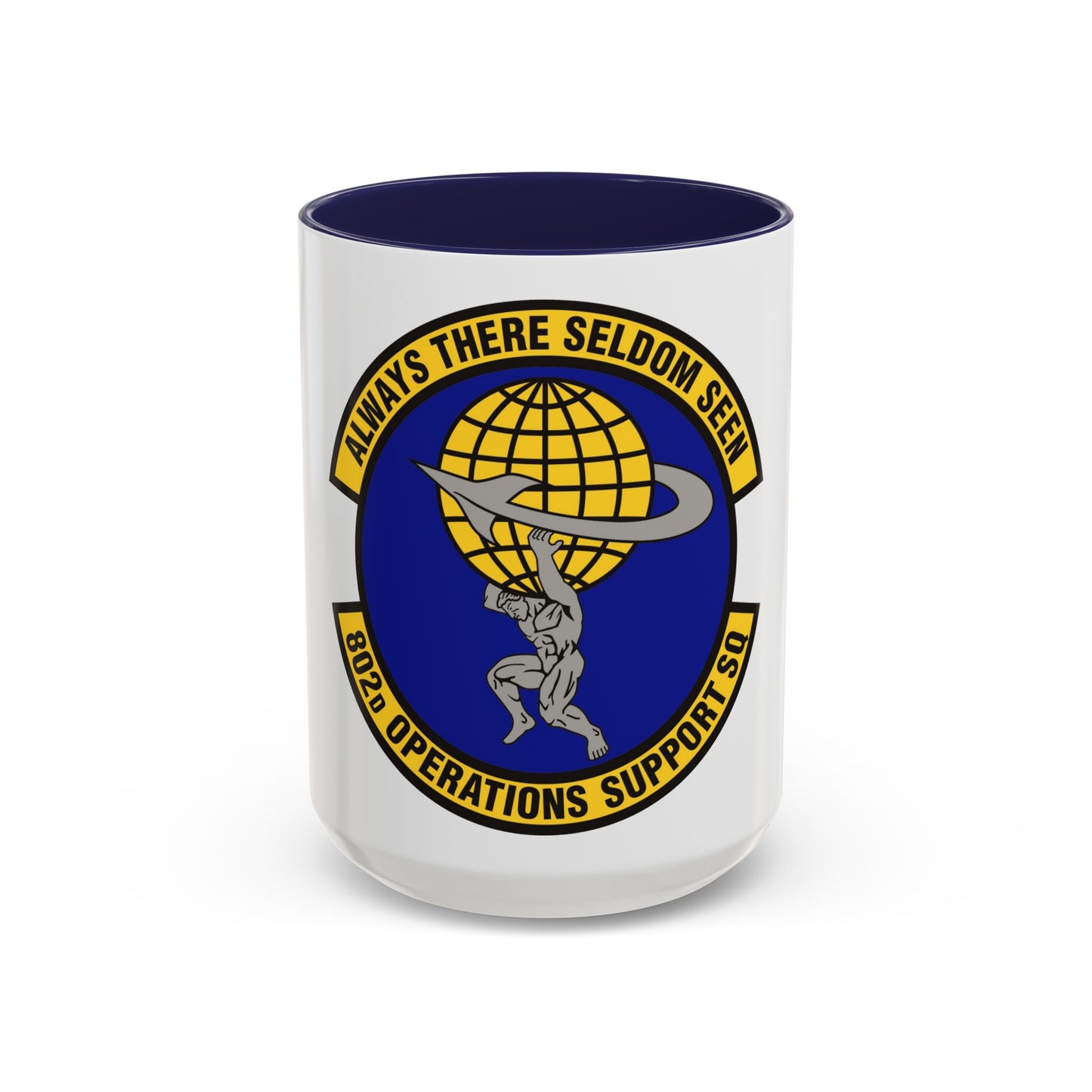 802d Operations Support Squadron (U.S. Air Force) Accent Coffee Mug