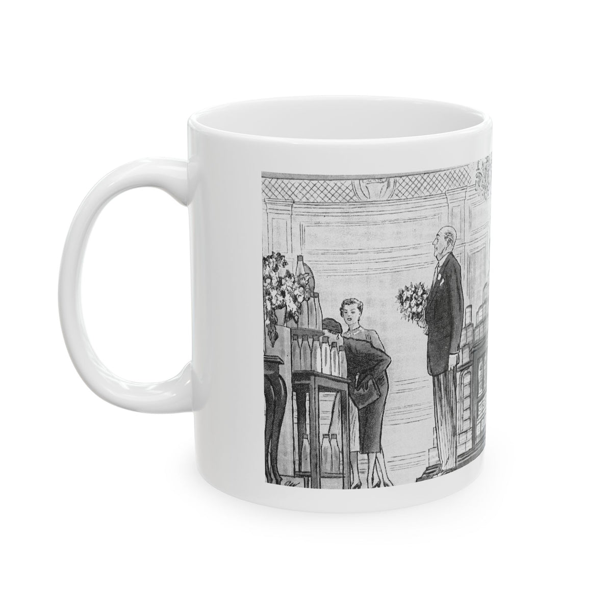 Fancy Town (2) - White Coffee Mug