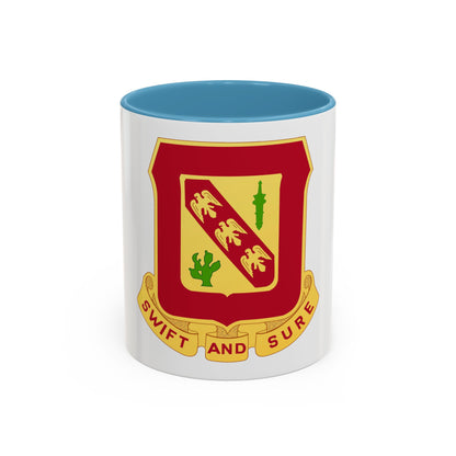 134th Field Artillery Battalion (U.S. Army) Accent Coffee Mug