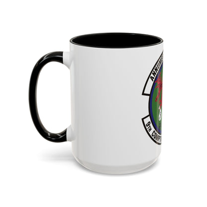 9th Comptroller Squadron (U.S. Air Force) Accent Coffee Mug