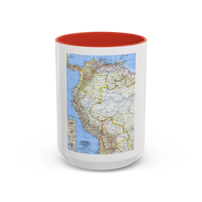 South America - Northwestern (1964) (Map) Accent Coffee Mug