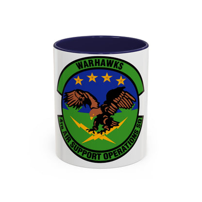 4 Air Support Operations Sq USAFE (U.S. Air Force) Accent Coffee Mug