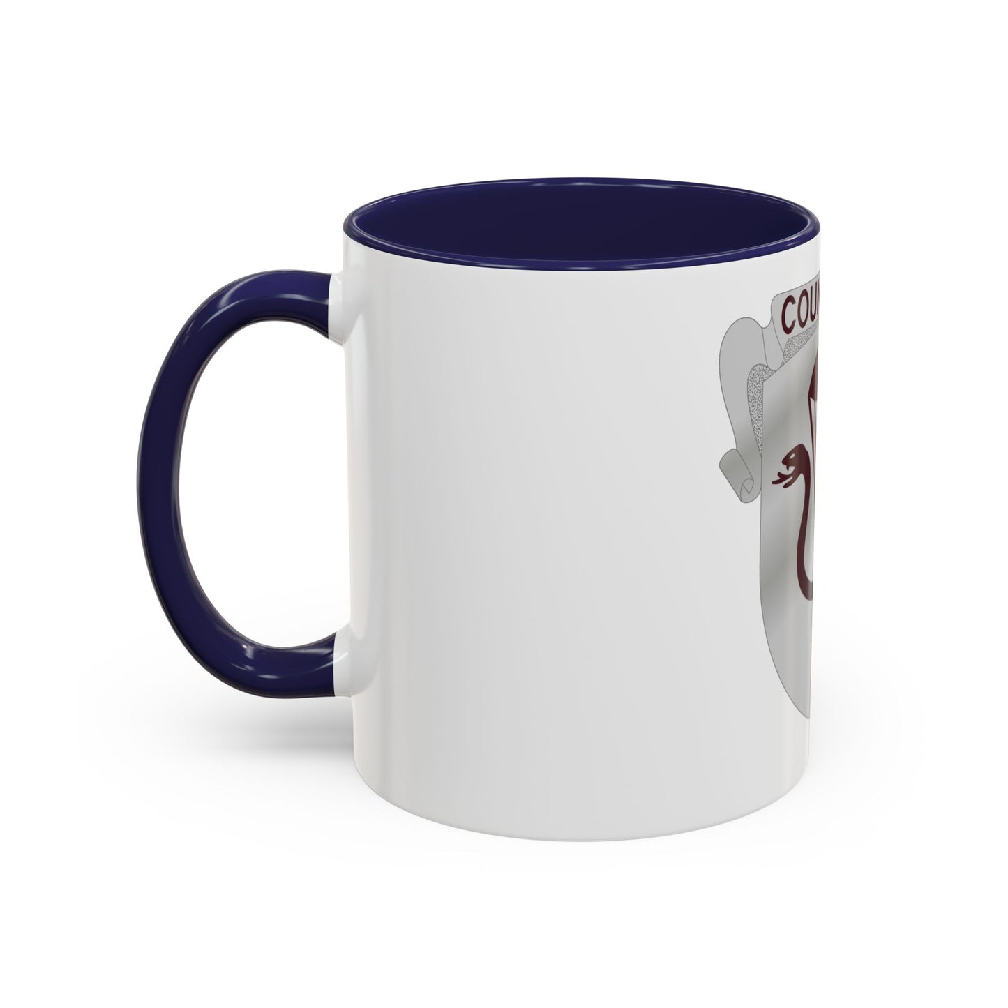 11 Medical Battalion (U.S. Army) Accent Coffee Mug