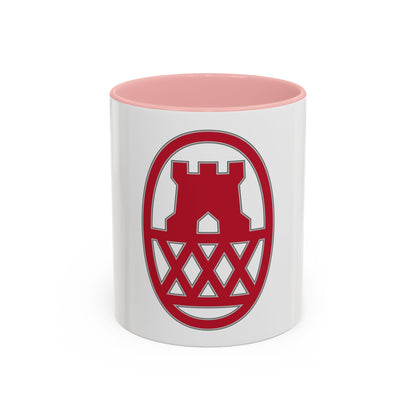 130 Maneuver Enhancement Brigade (U.S. Army) Accent Coffee Mug