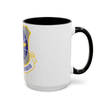 Air Mobility Command (U.S. Air Force) Accent Coffee Mug