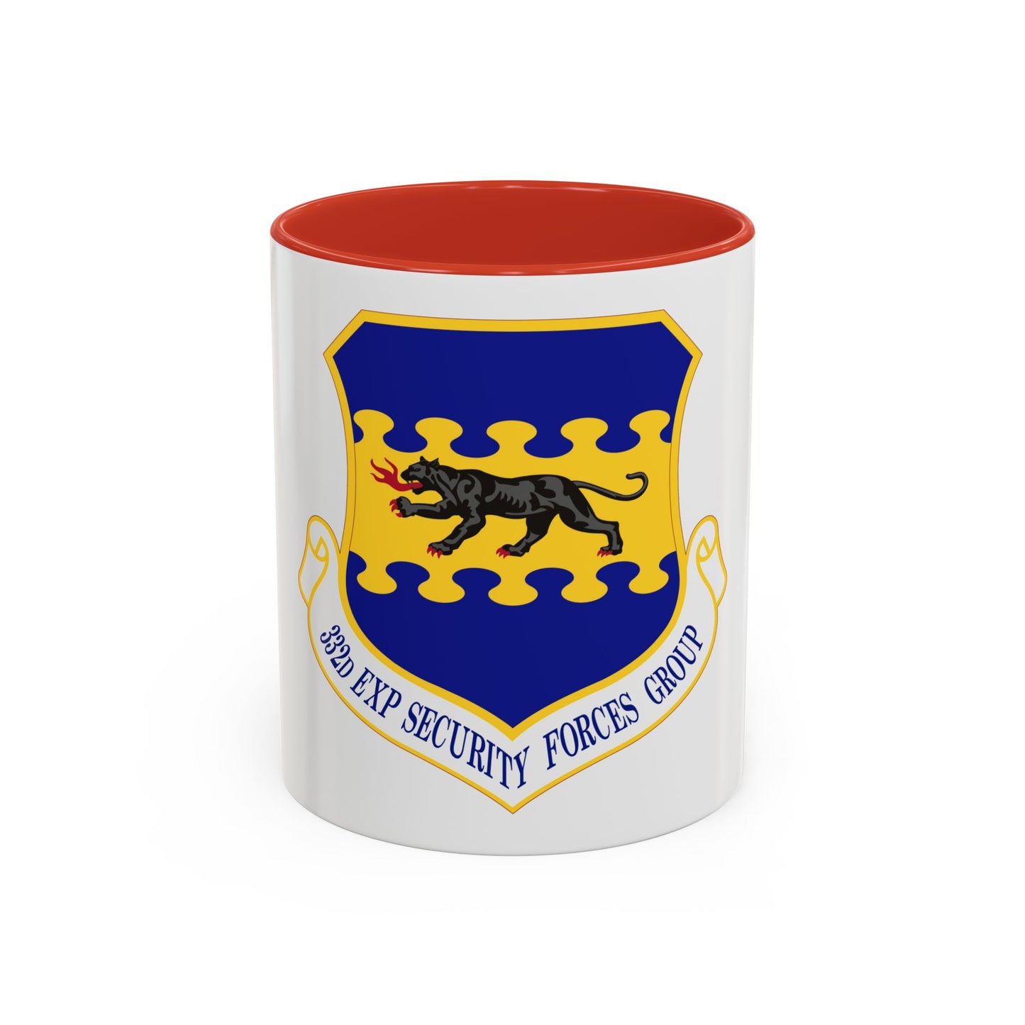 332d Expeditionary Security Forces Group (U.S. Air Force) Accent Coffee Mug