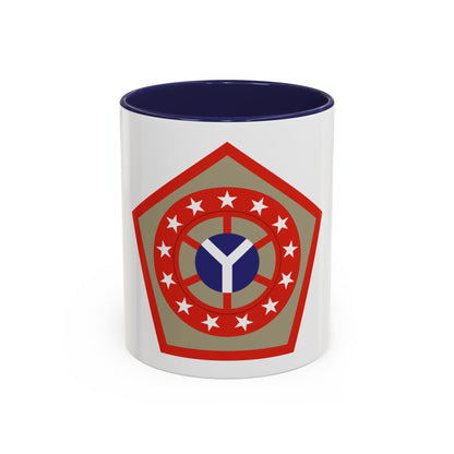 108th Sustainment Brigade (U.S. Army) Accent Coffee Mug