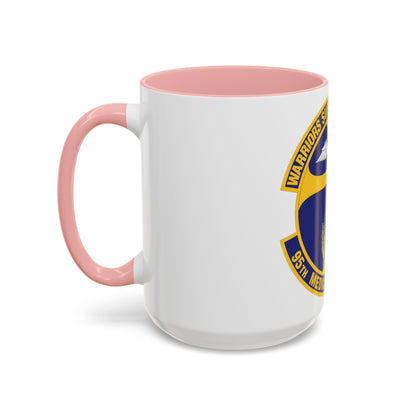 95th Medical Support Squadron (U.S. Air Force) Accent Coffee Mug