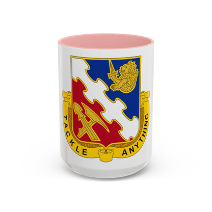 863 Engineer Battalion (U.S. Army) Accent Coffee Mug