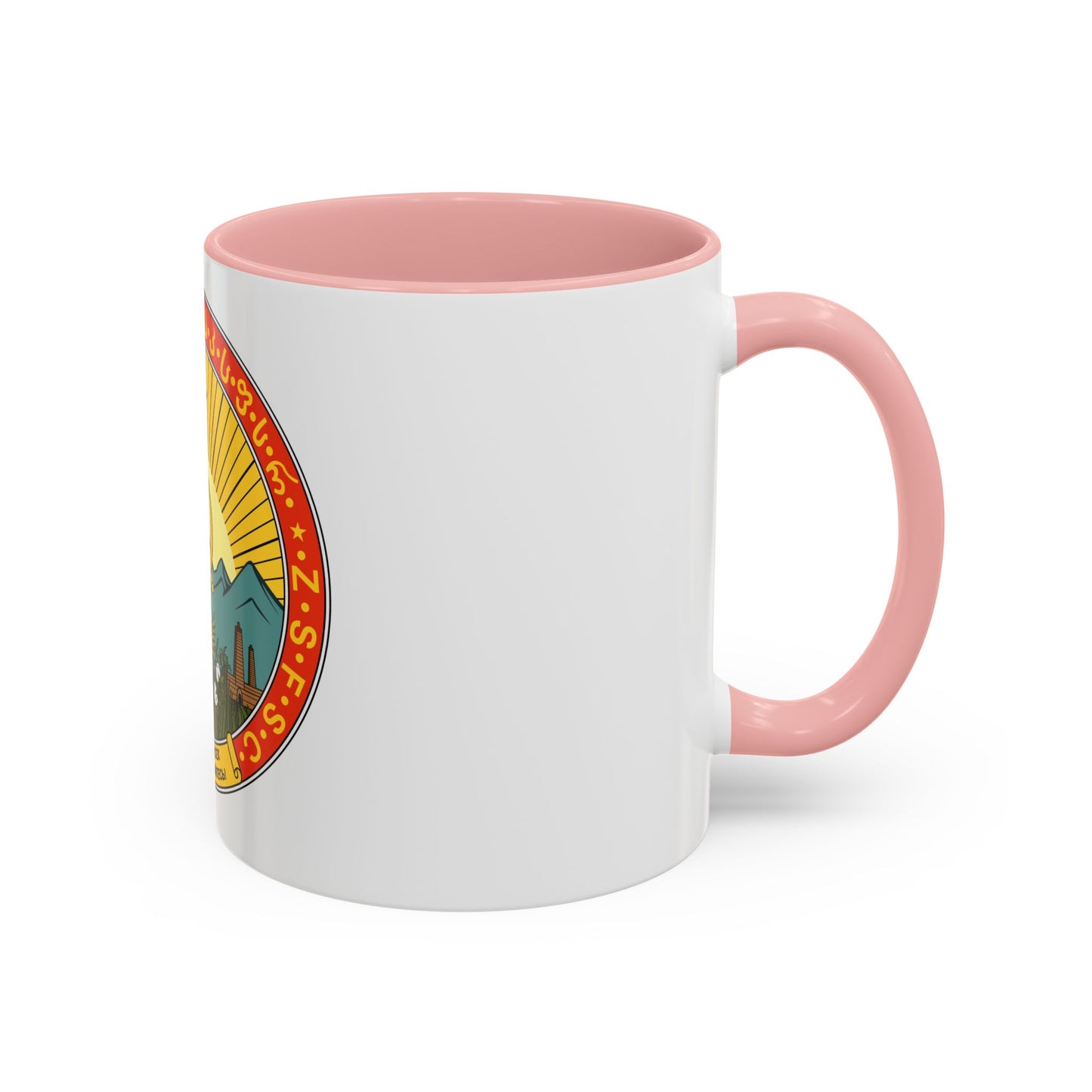 Emblem of the Transcaucasian SFSR (1930-1936) - Accent Coffee Mug