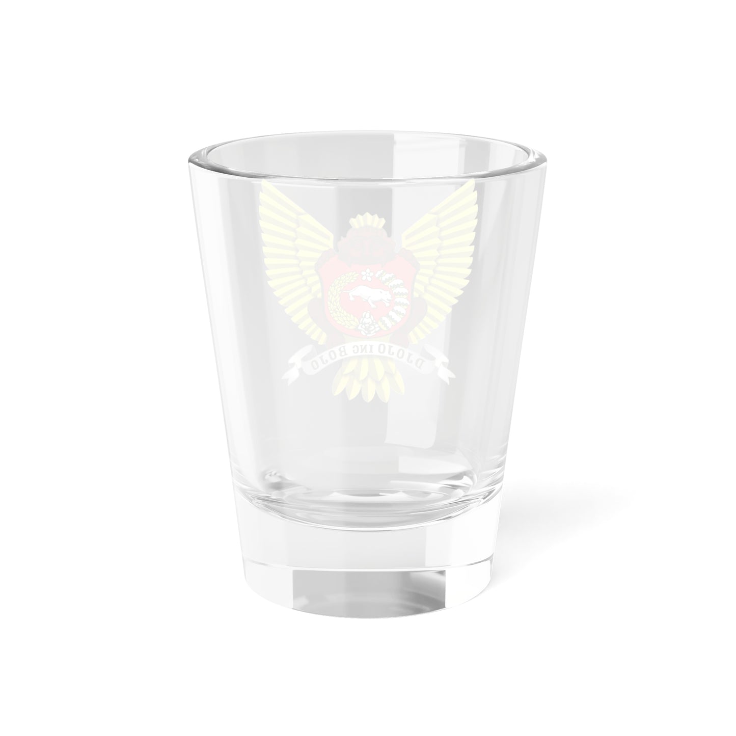 Logo Kota Kediri - Seal of Kediri City (Indonesia) (Coat of Arms) Shot Glass 1.5oz