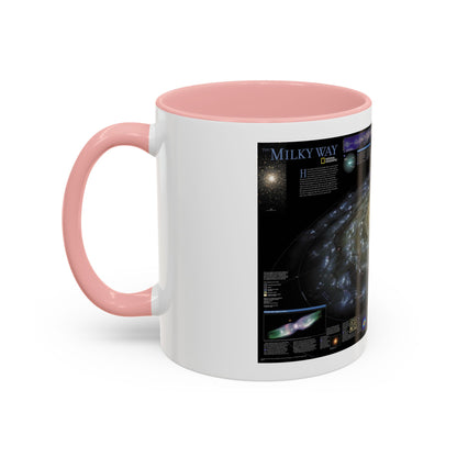 Space - Milky Way (2002) (Map) Accent Coffee Mug