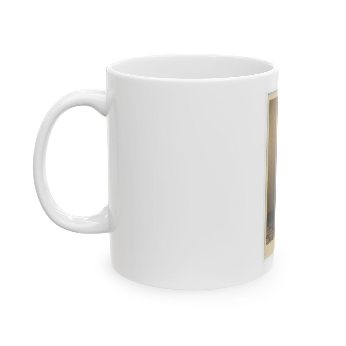 Stringham, New York (U.S. Civil War) White Coffee Mug