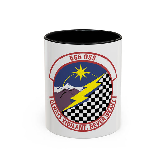 566th Operations Support Squadron (U.S. Air Force) Accent Coffee Mug