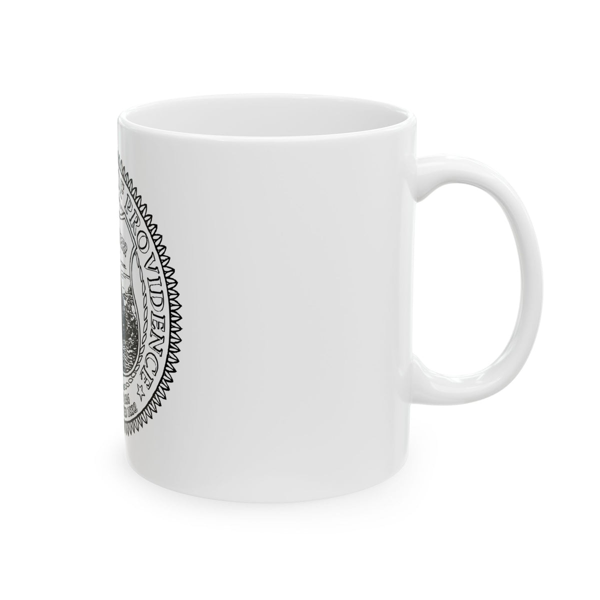 Seal of Providence Rhode Island - White Coffee Mug