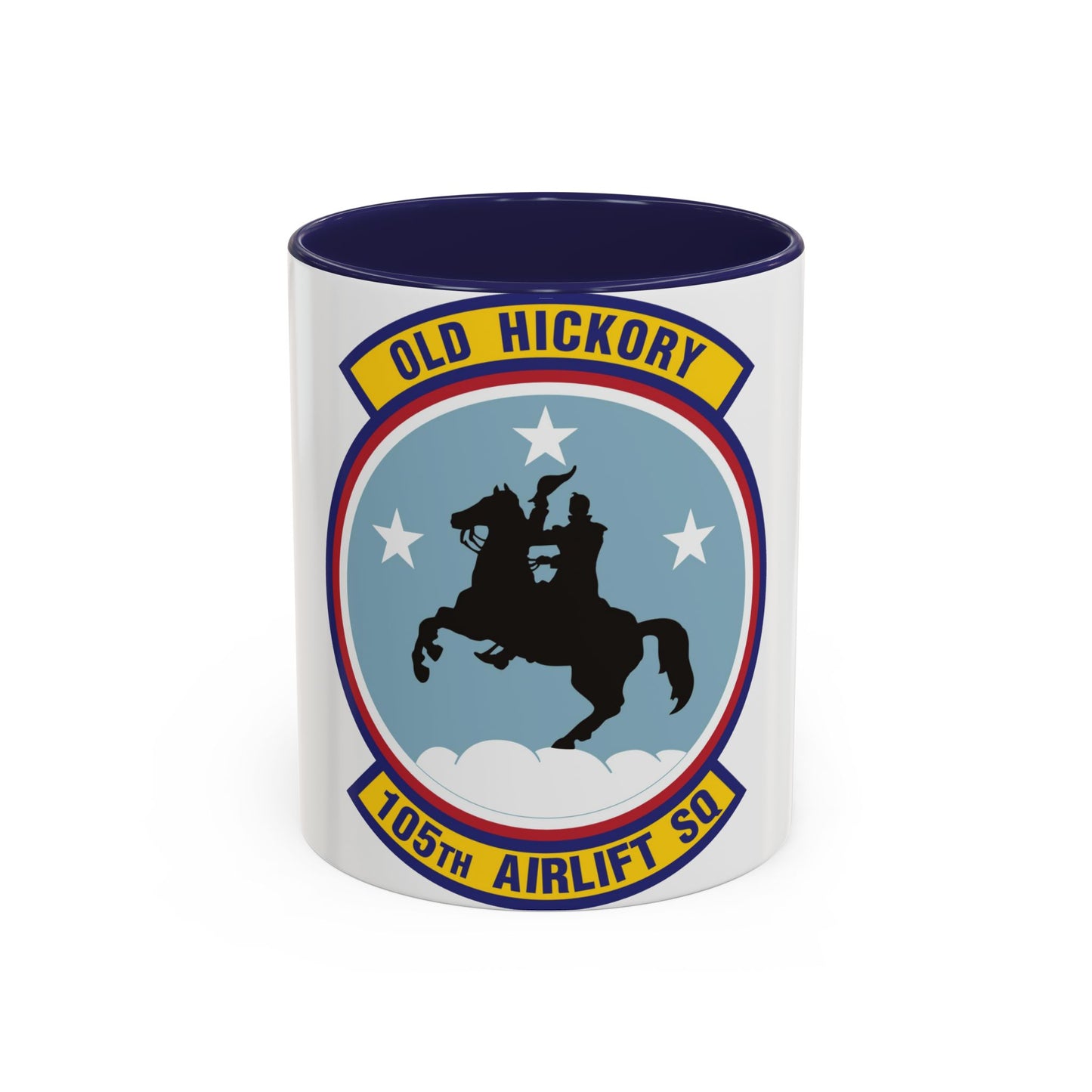 105th Airlift Squadron 2 (U.S. Air Force) Accent Coffee Mug