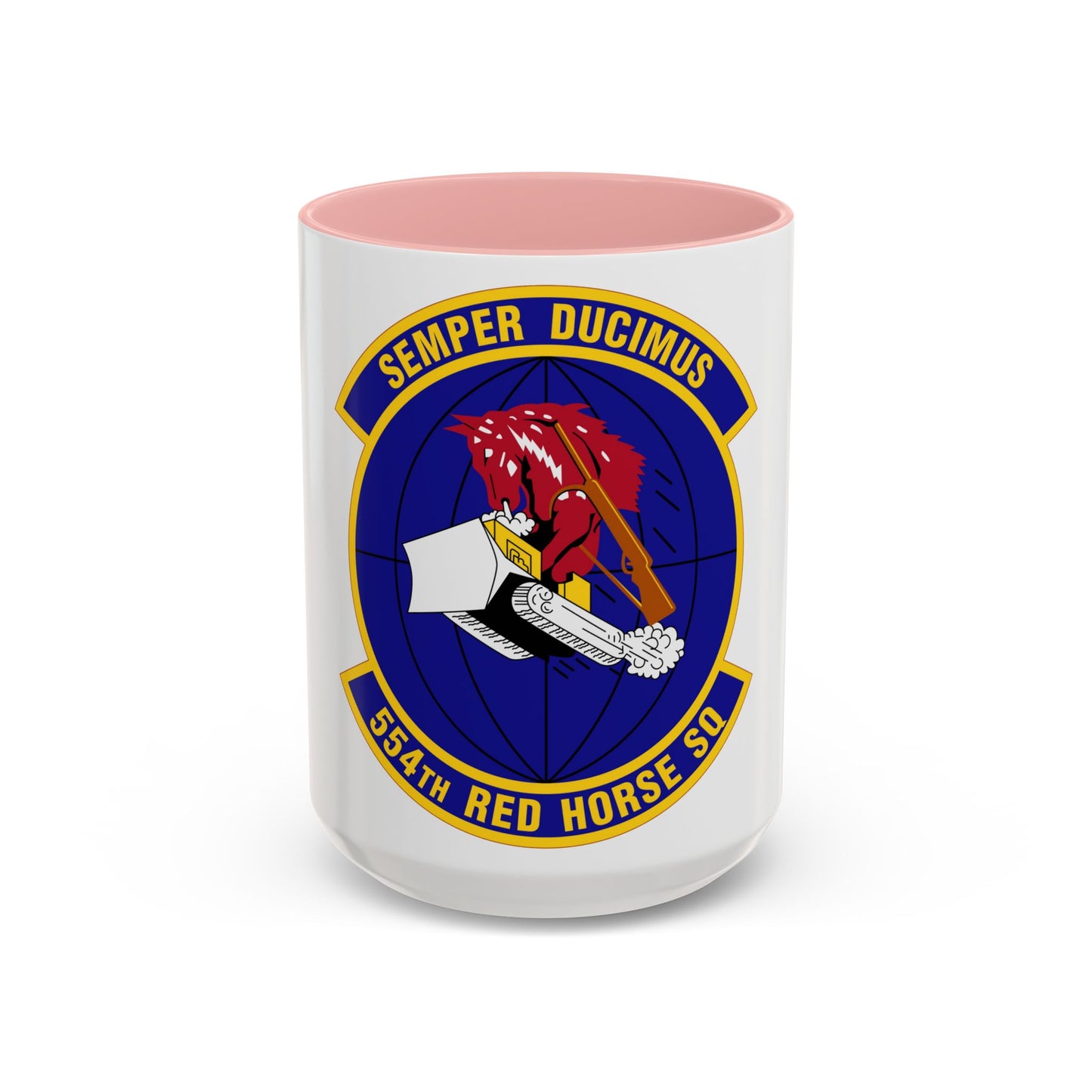 554 RED HORSE Squadron PACAF (U.S. Air Force) Accent Coffee Mug