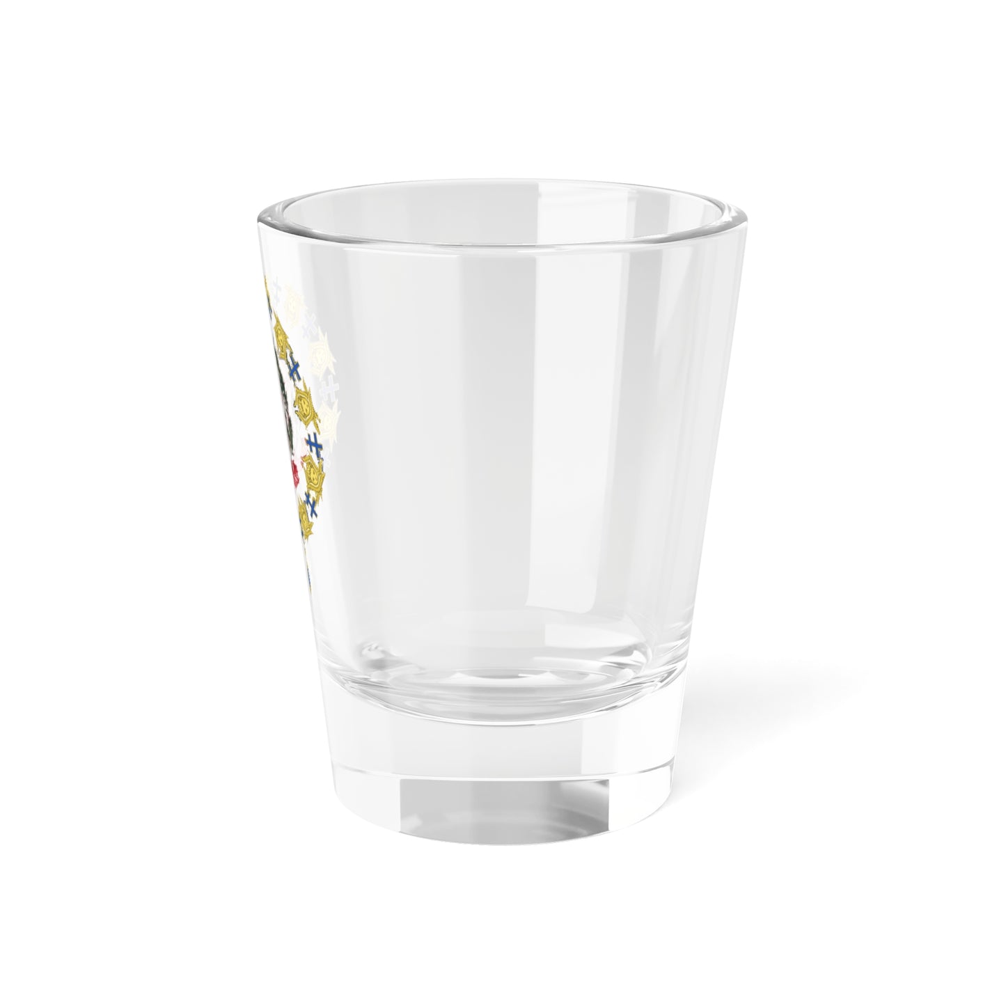 Generic Emblem of Italy Order of the Seraphim (Sweden) (Coat of Arms) Shot Glass 1.5oz