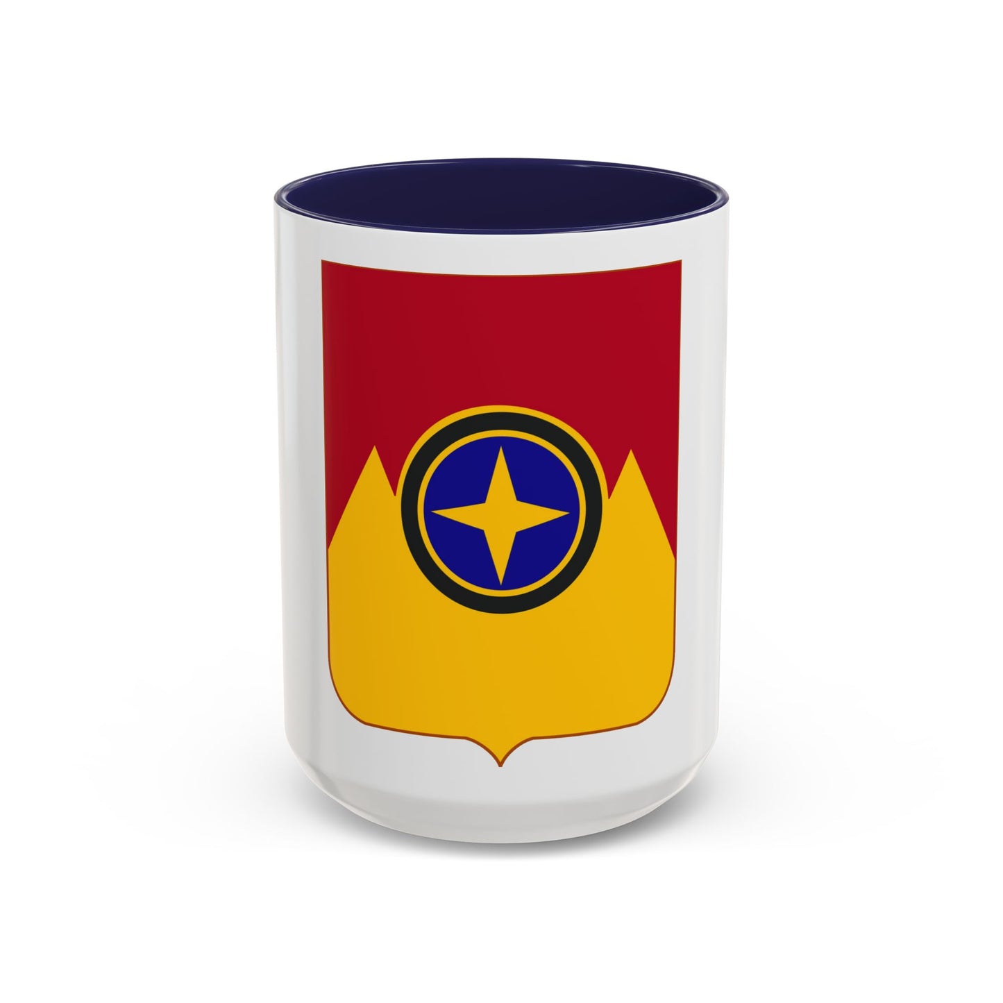 607th Armored Field Artillery Battalion v2 (U.S. Army) Accent Coffee Mug