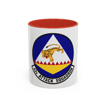42 Attack Squadron ACC (U.S. Air Force) Accent Coffee Mug