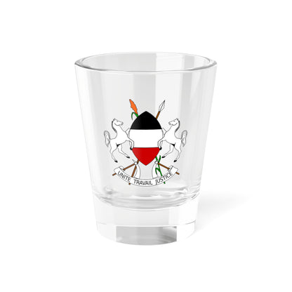 Coat of arms of Upper Volta (1967-1984) - Shot Glass 1.5oz