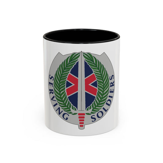 10 Personnel Command (U.S. Army) Accent Coffee Mug
