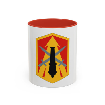 214th Field Artillery Brigade (U.S. Army) Accent Coffee Mug