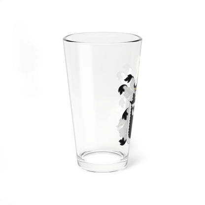 Coat of Arms of William Pynchon (United States) (Coat of Arms) Pint Glass 16oz