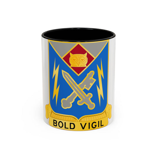 105 Military Intelligence Battalion (U.S. Army) Accent Coffee Mug