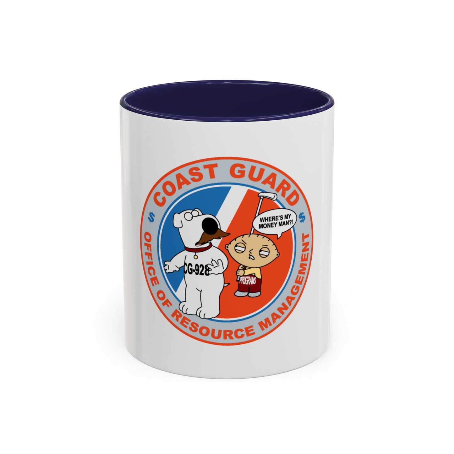 CG 928 ORM (U.S. Coast Guard) Accent Coffee Mug