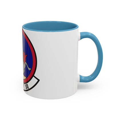 22d Airlift Squadron (U.S. Air Force) Accent Coffee Mug