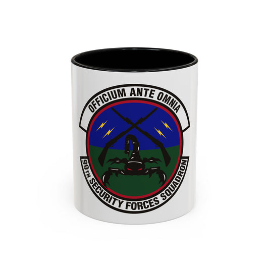 99th Security Forces Squadron (U.S. Air Force) Accent Coffee Mug