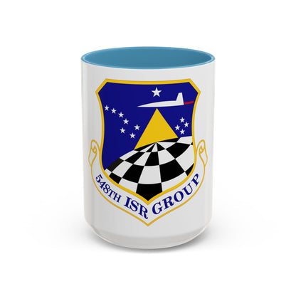548 Intelligence Surveillance and Reconnaissance Group ACC (U.S. Air Force) Accent Coffee Mug