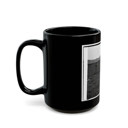 Cannon And Cabin At Chickamauga And Chattanooga National Military Park (U.S. Civil War) Black Coffee Mug