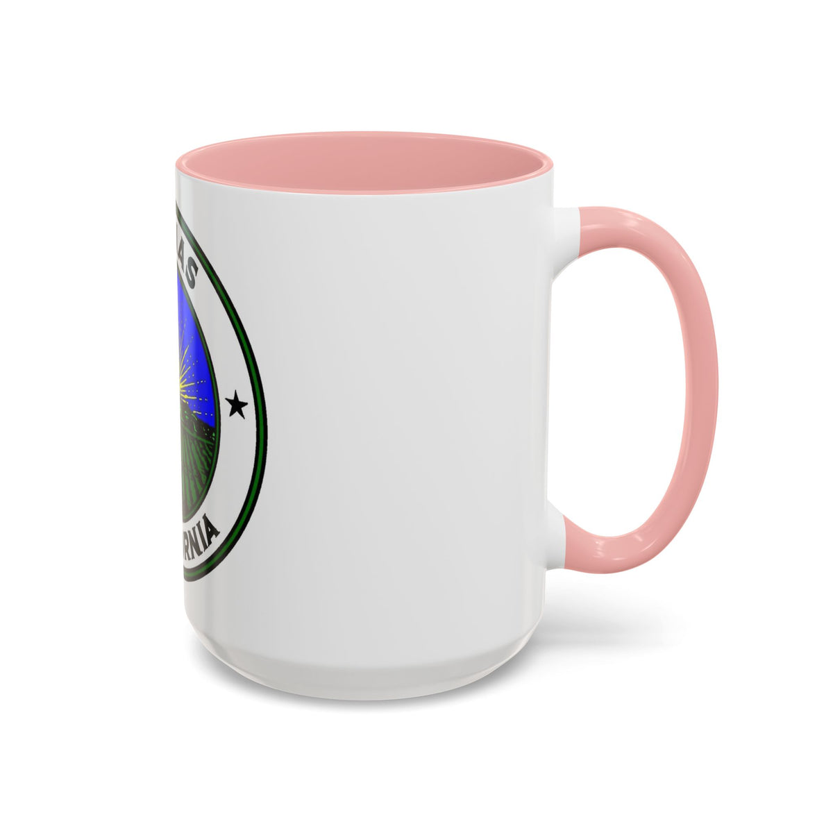 Seal of Salinas California - Accent Coffee Mug
